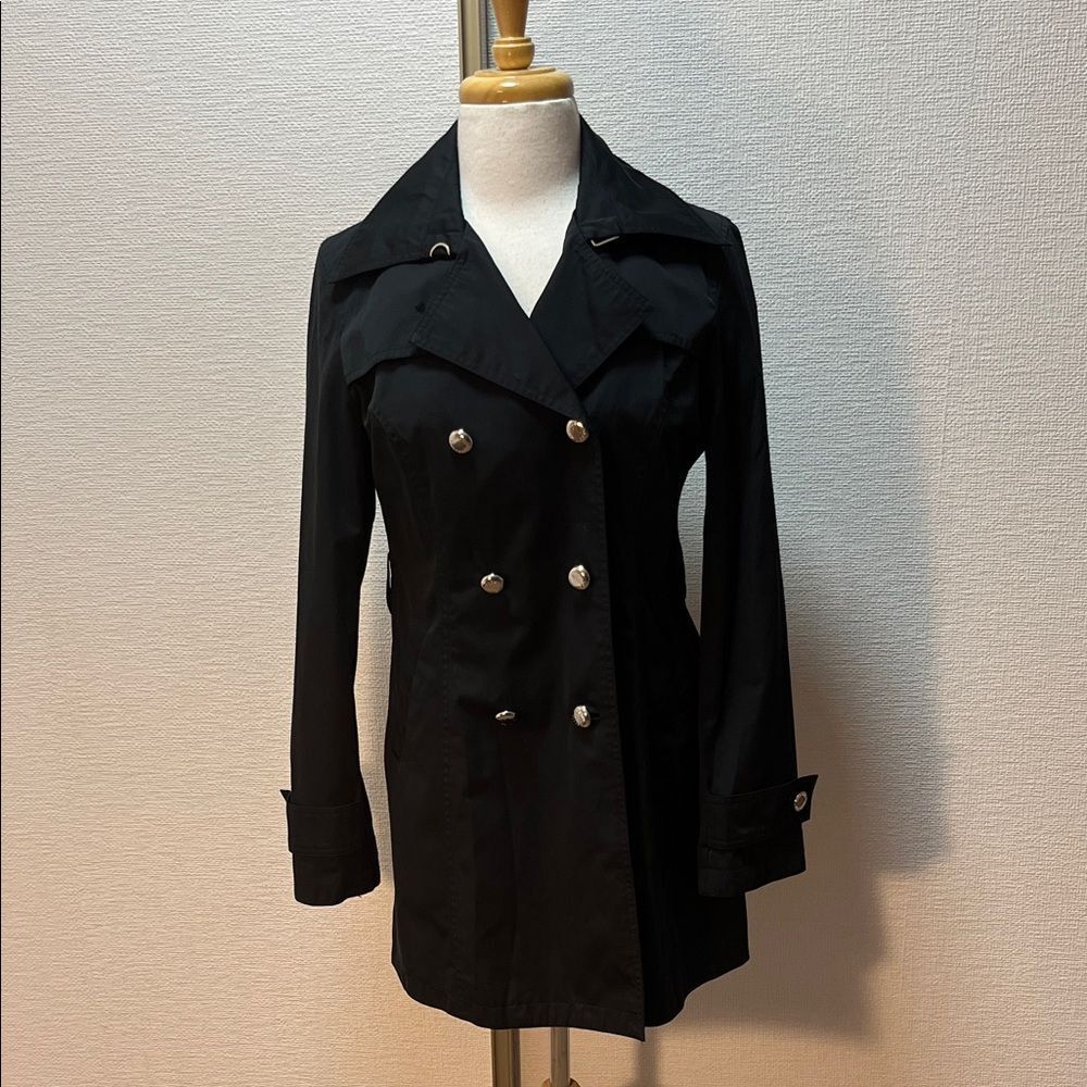 Michael Michael Kors Double-Breasted Trench Coat - Picture 2 of 13